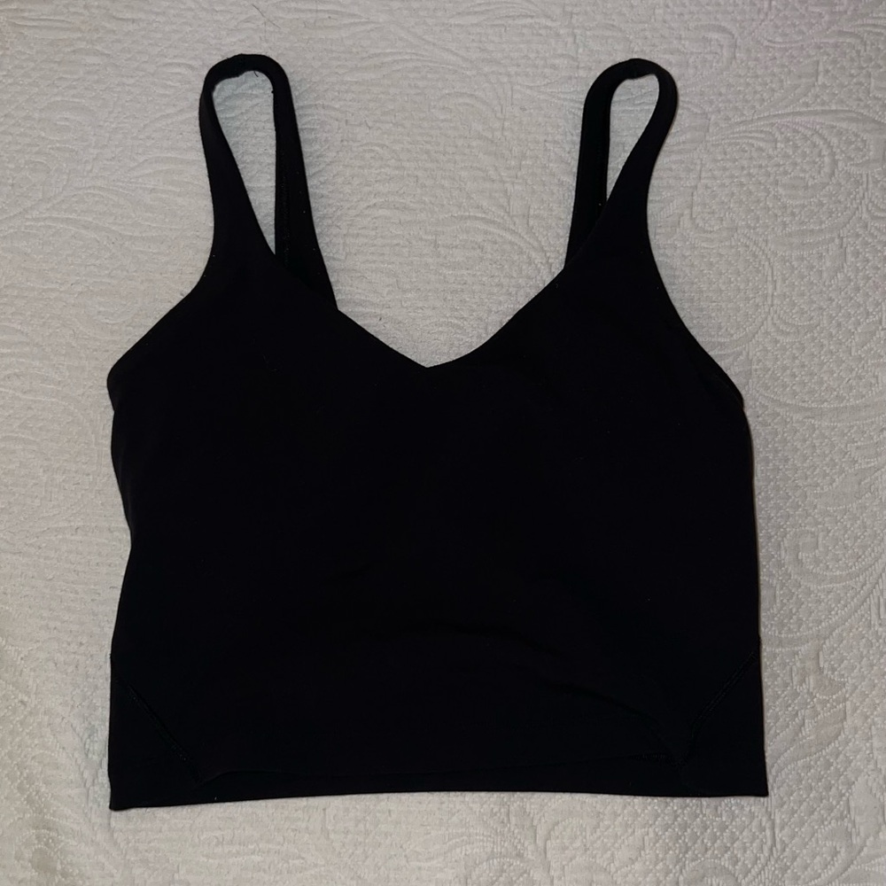 lululemon athletica black align tank